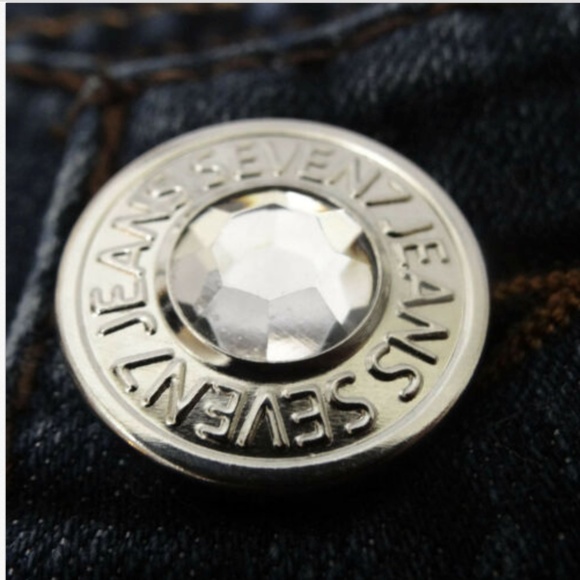 Seven 7 Jeans 28 Women Slim Straight Cute Designs - Picture 8 of 8